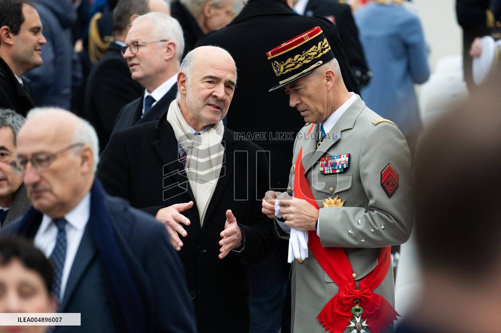 Commemoration Ceremony For The 107Th Anniversary Of The 1918 Armistice - Paris