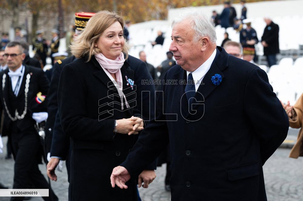 Commemoration Ceremony For The 107Th Anniversary Of The 1918 Armistice - Paris