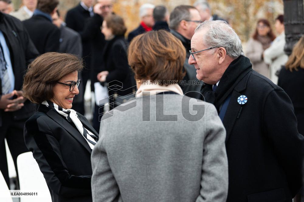 Commemoration Ceremony For The 107Th Anniversary Of The 1918 Armistice - Paris