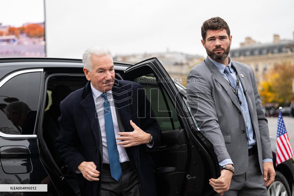 Commemoration Ceremony For The 107Th Anniversary Of The 1918 Armistice - Paris
