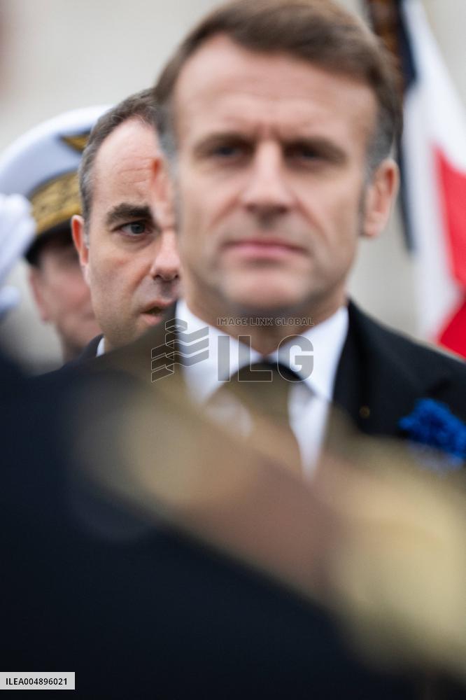 Commemoration Ceremony For The 107Th Anniversary Of The 1918 Armistice - Paris