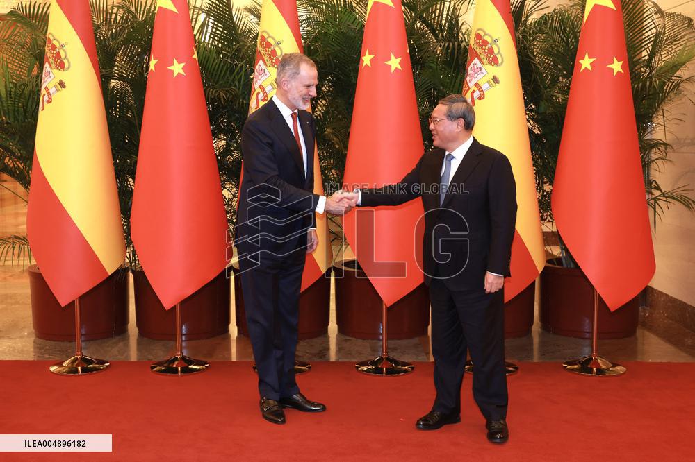 Second Day Of The King And Queen's State Trip To China