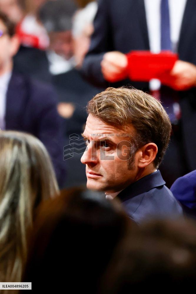 President Macron Meets Readers of La Depeche du Midi - Toulouse