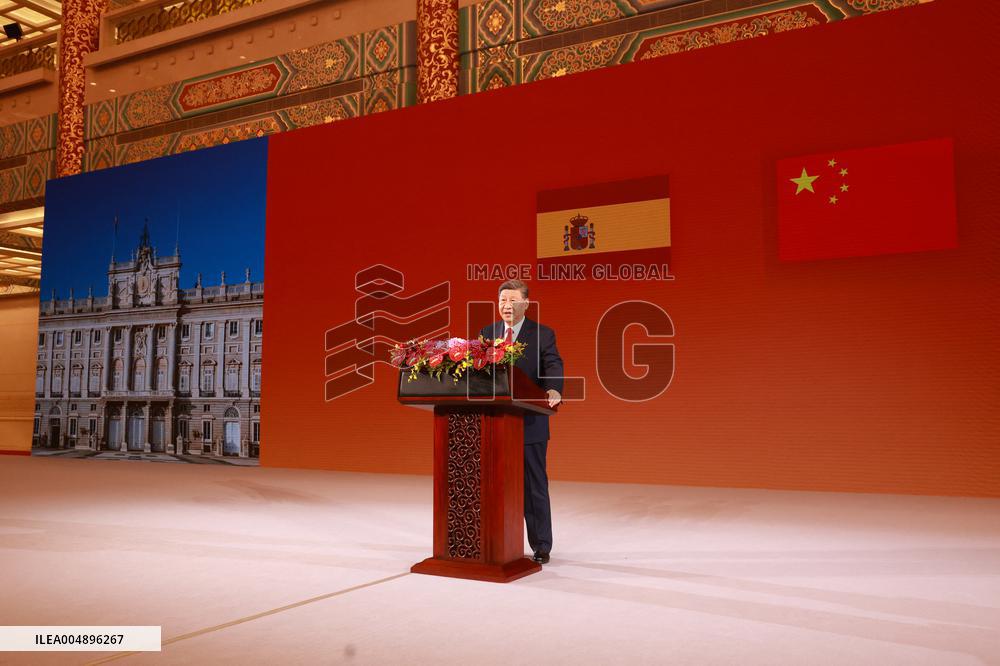 Second Day Of The King And Queen's State Trip To China