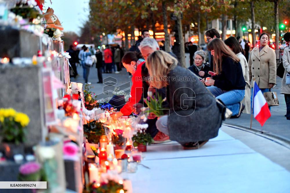 Tribute to The victims of November 13 - Paris