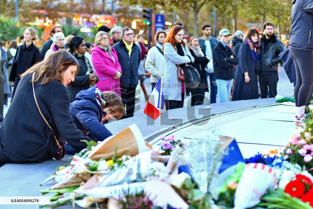Tribute to The victims of November 13 - Paris