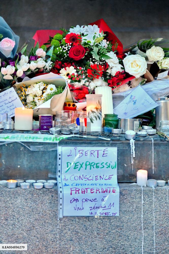 Tribute to The victims of November 13 - Paris