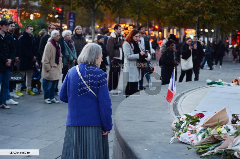 Tribute to The victims of November 13 - Paris