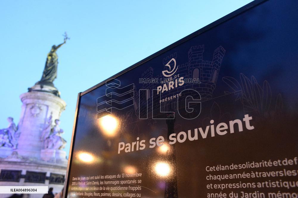 Tribute to The victims of November 13 - Paris