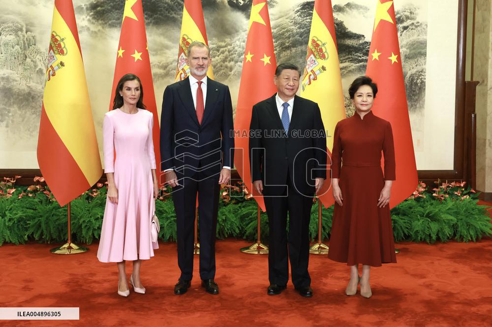 Second day of the King and Queen's state trip to China