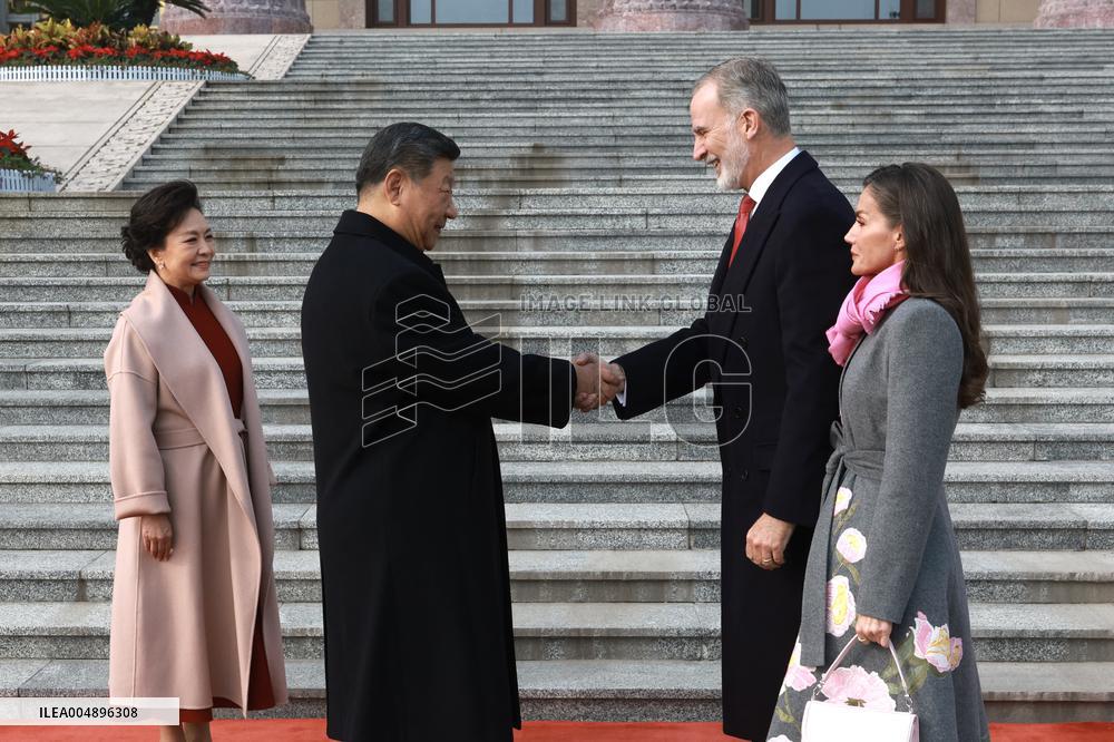 Second day of the King and Queen's state trip to China