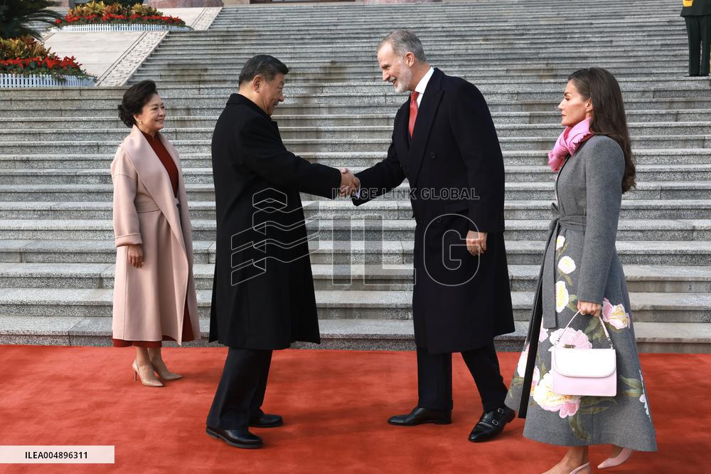 Second day of the King and Queen's state trip to China