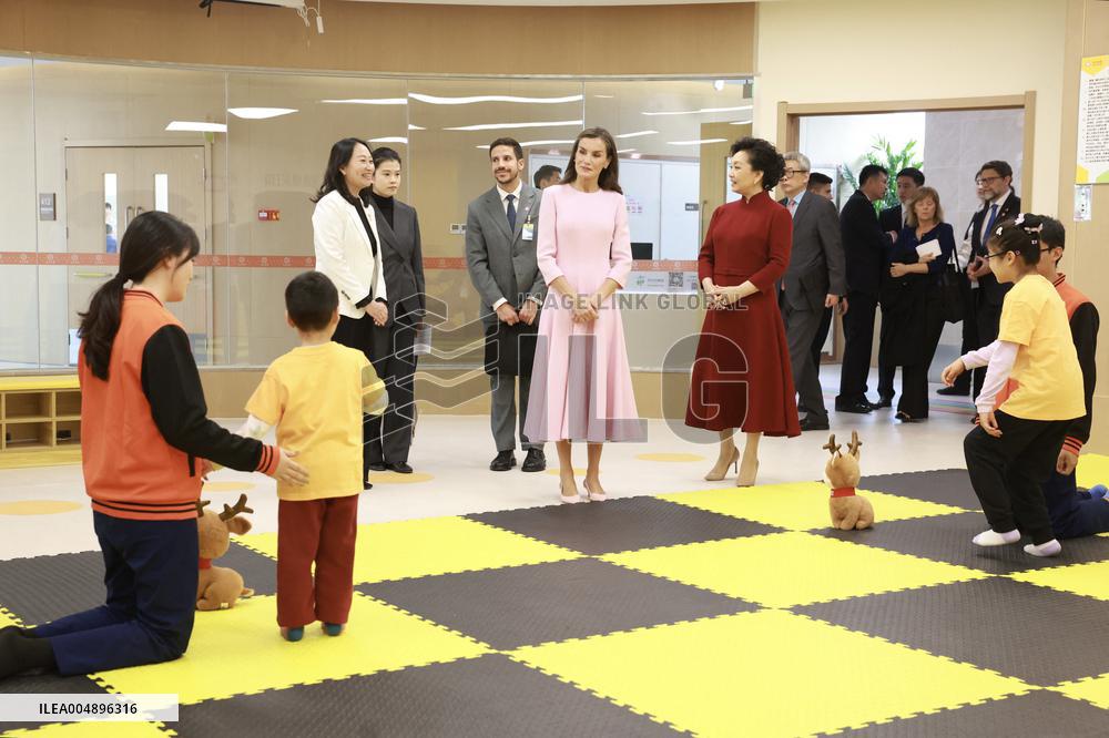 Second day of the King and Queen's state trip to China
