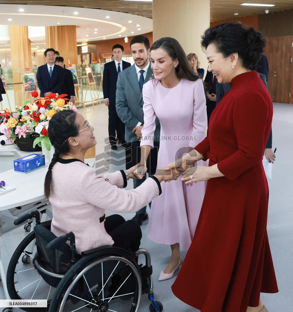 Second day of the King and Queen's state trip to China