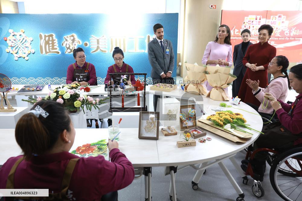 Second day of the King and Queen's state trip to China