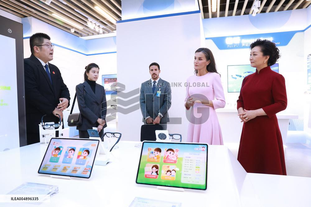 Second day of the King and Queen's state trip to China