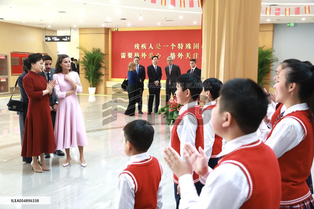 Second day of the King and Queen's state trip to China