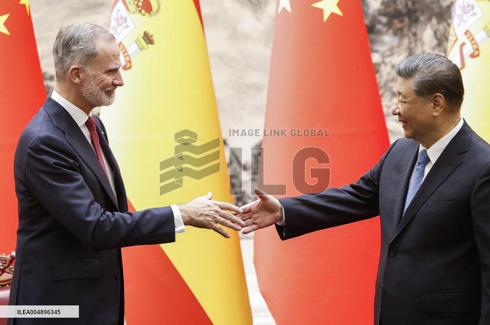 Second day of the King and Queen's state trip to China