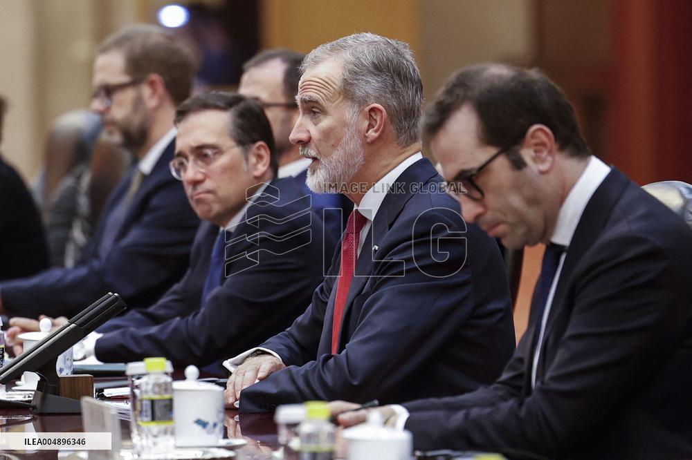 Second day of the King and Queen's state trip to China