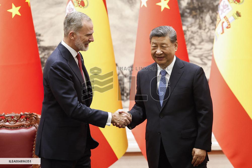 Second day of the King and Queen's state trip to China