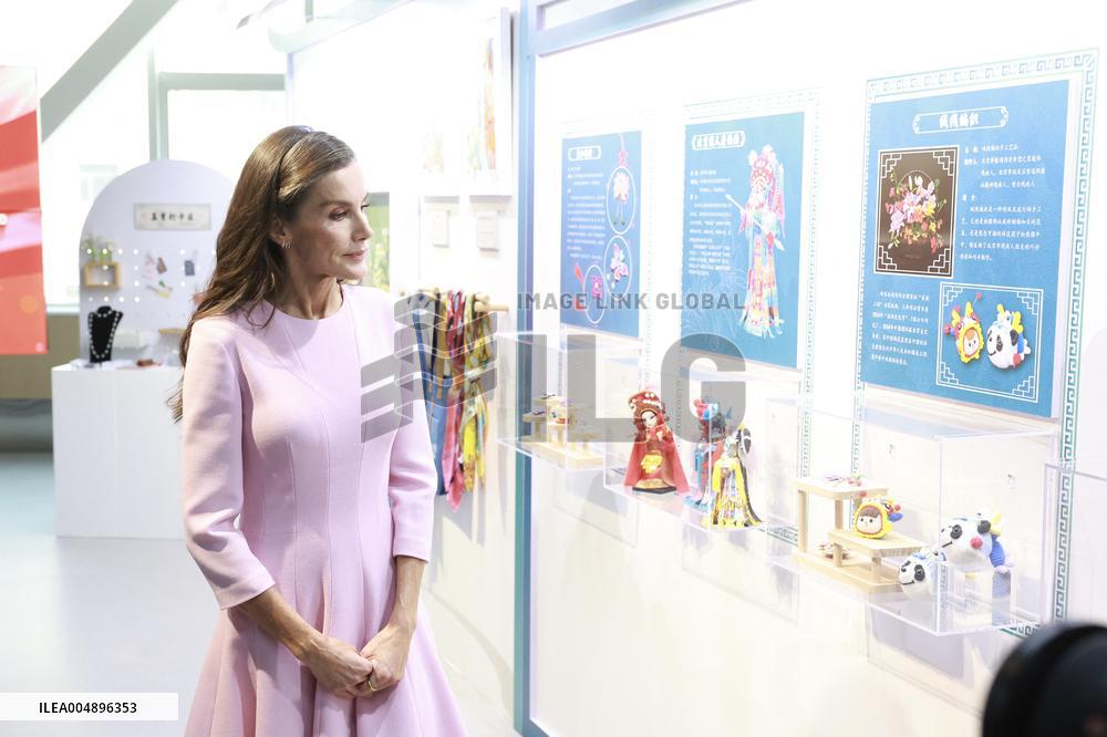 Second day of the King and Queen's state trip to China