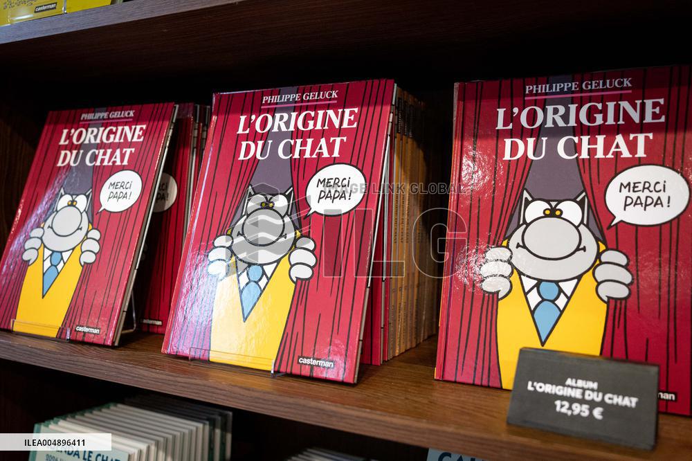 Exhibition of Philippe Geluck - Paris AJ