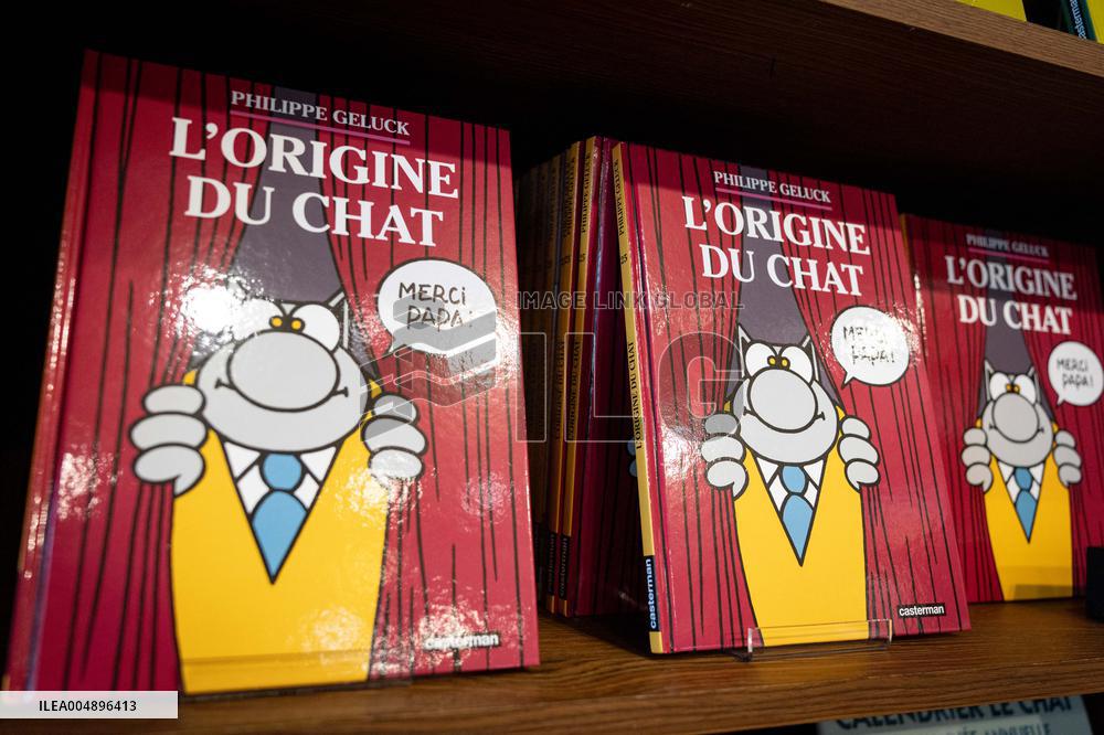 Exhibition of Philippe Geluck - Paris AJ