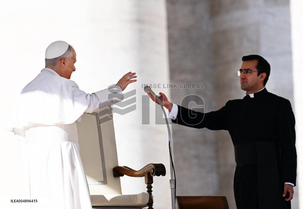 Pope Leo XIV Leads The General Audience - Vatican