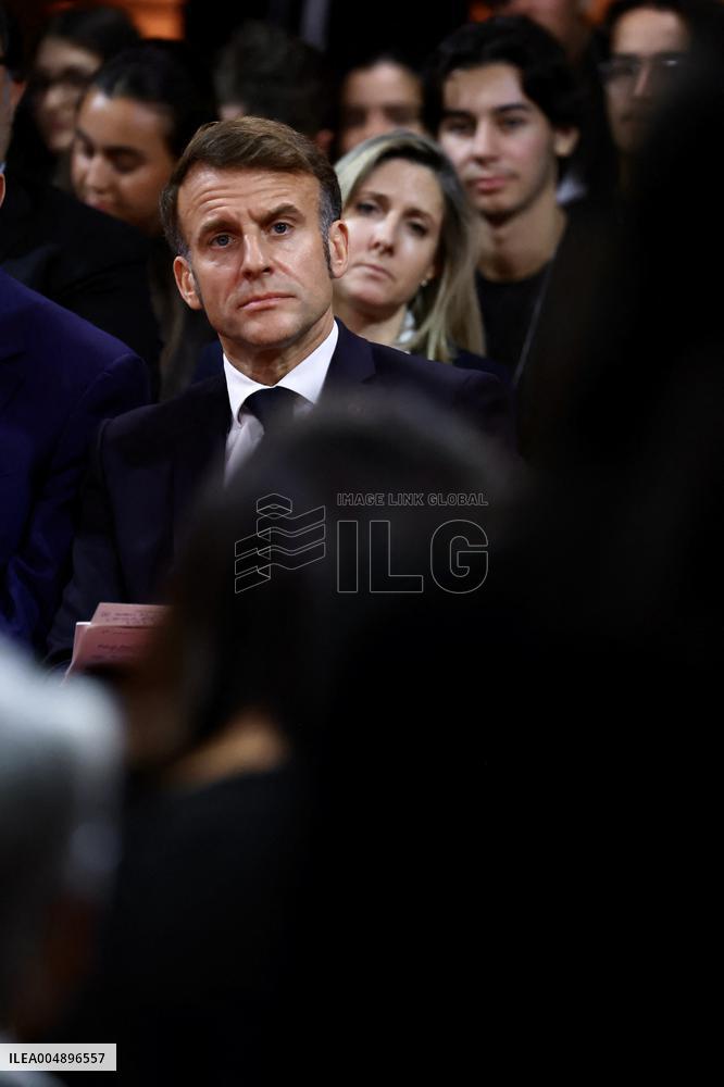 President Macron Meets Readers of La Depeche du Midi - Toulouse