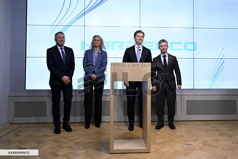 The Nordic Defence Cooperation Nordefco meeting in Helsinki, Finland