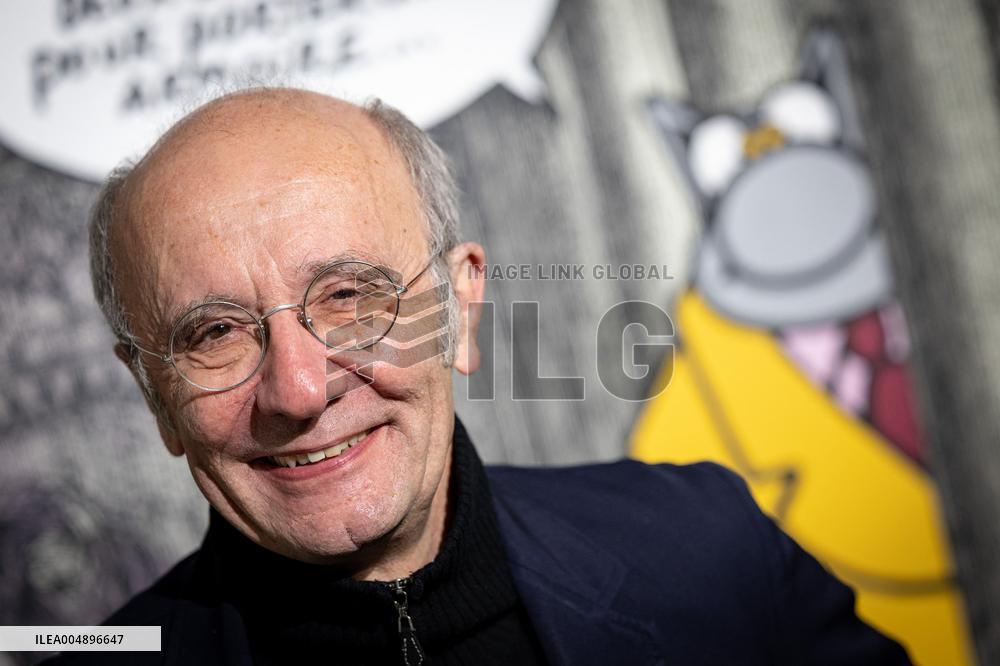 Exhibition of Philippe Geluck - Paris AJ