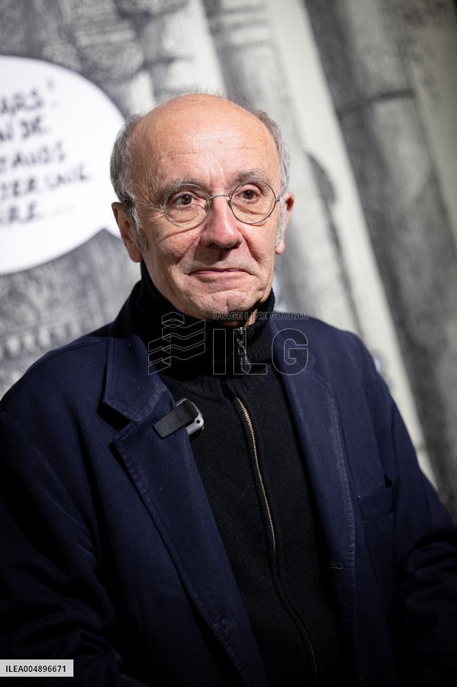 Exhibition of Philippe Geluck - Paris AJ