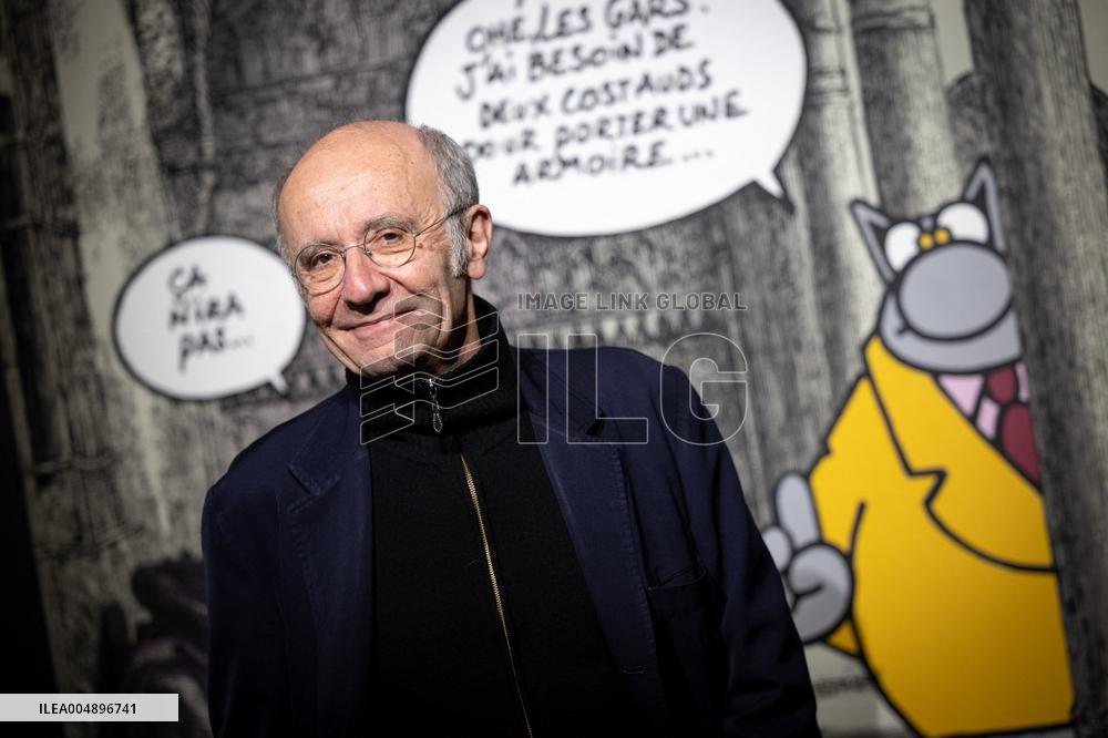 Exhibition of Philippe Geluck - Paris AJ