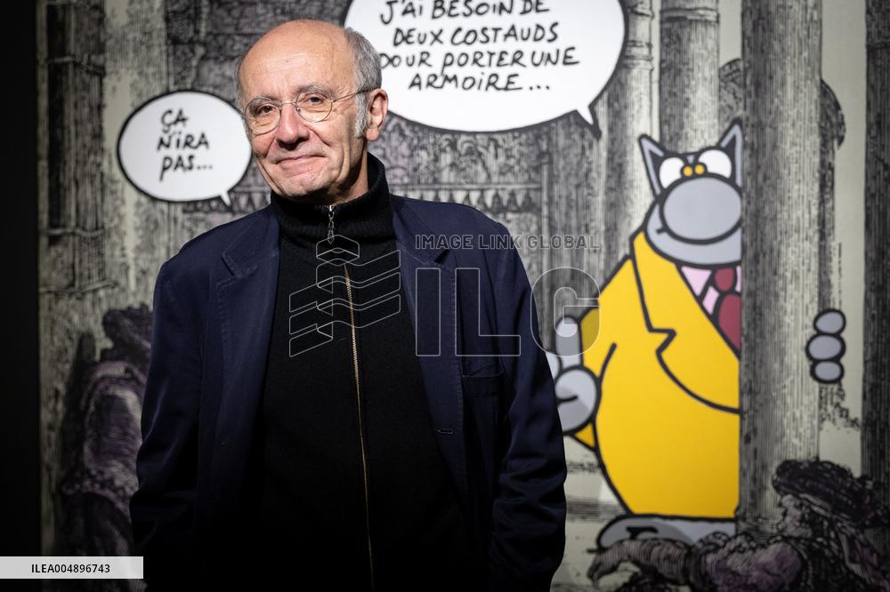 Exhibition of Philippe Geluck - Paris AJ