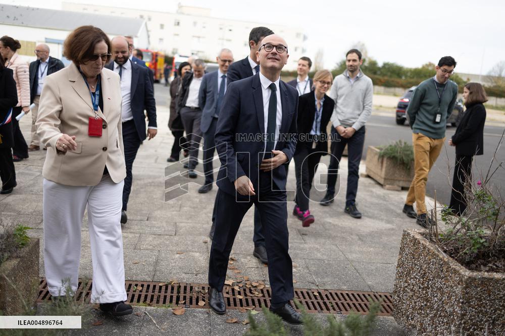 Sebastien Martin visits Air France Industries site - Orly