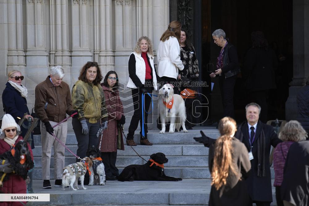 Jane Goodall funeral service - Washington