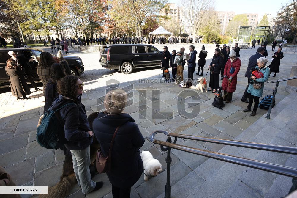 Jane Goodall funeral service - Washington