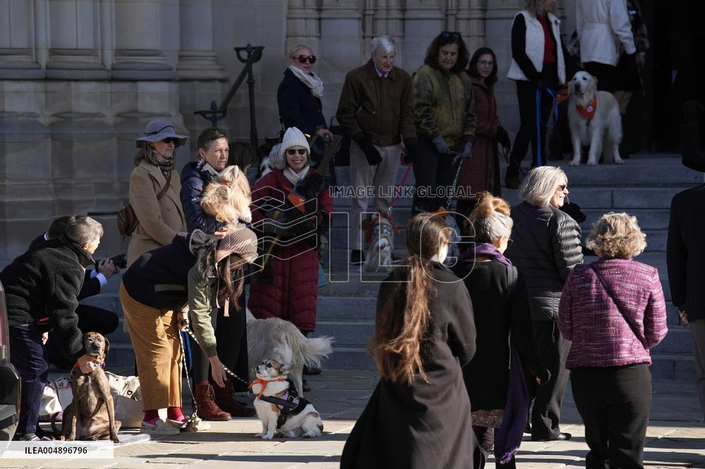 Jane Goodall funeral service - Washington