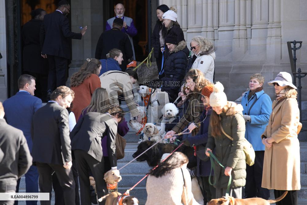 Jane Goodall funeral service - Washington