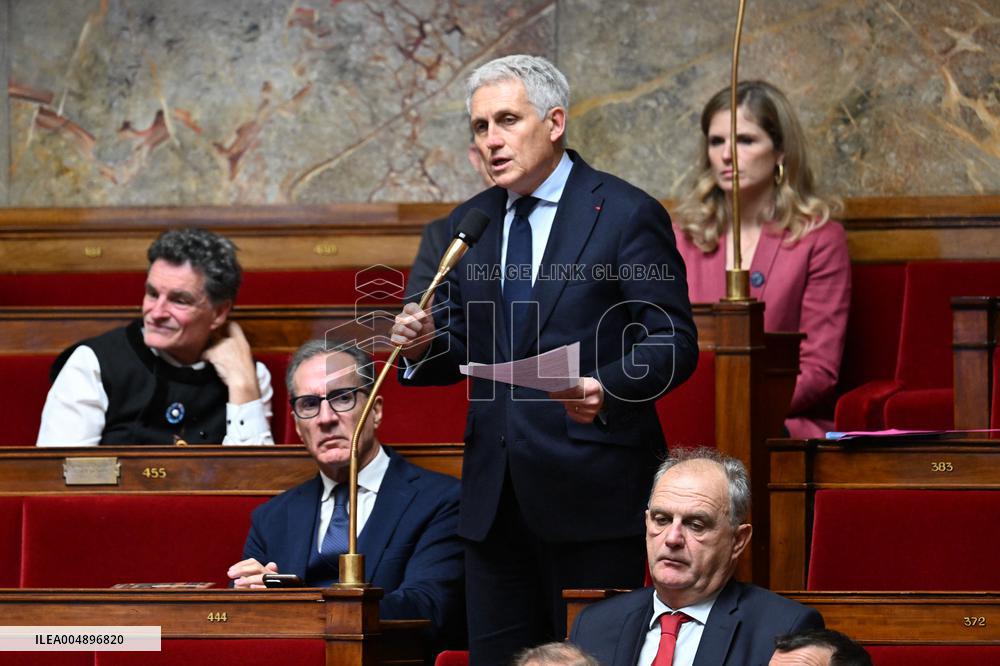 Questions to Government at The National Assembly - Paris