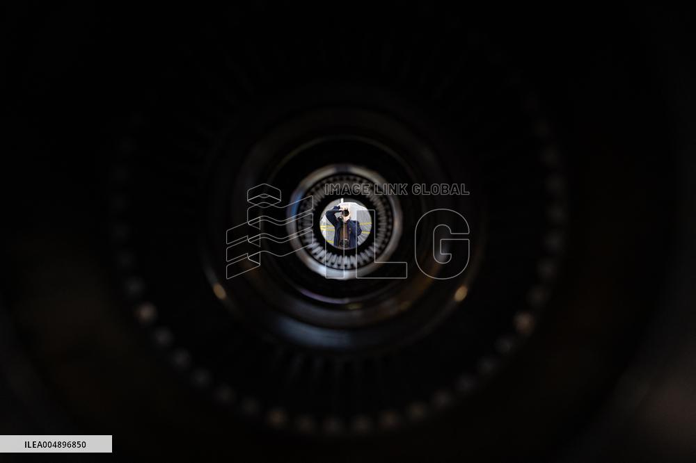 Aircraft Engines Maintenance at Air France Industries site - Orly