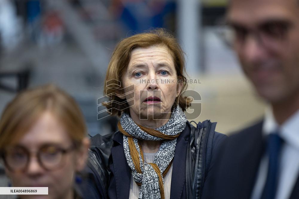 Sebastien Martin visits Air France Industries site - Orly