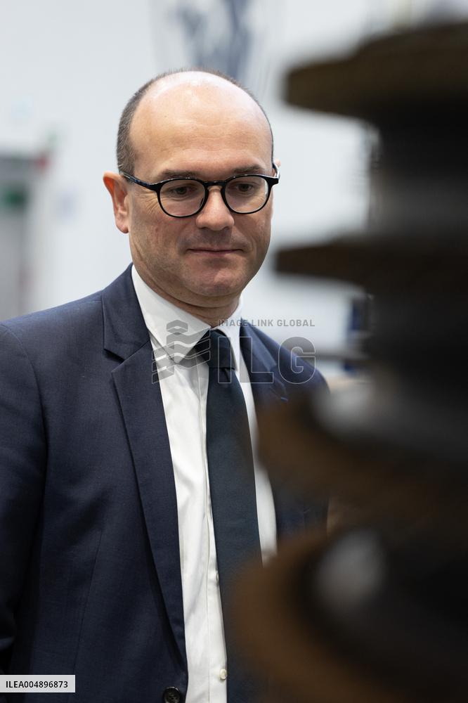 Sebastien Martin visits Air France Industries site - Orly