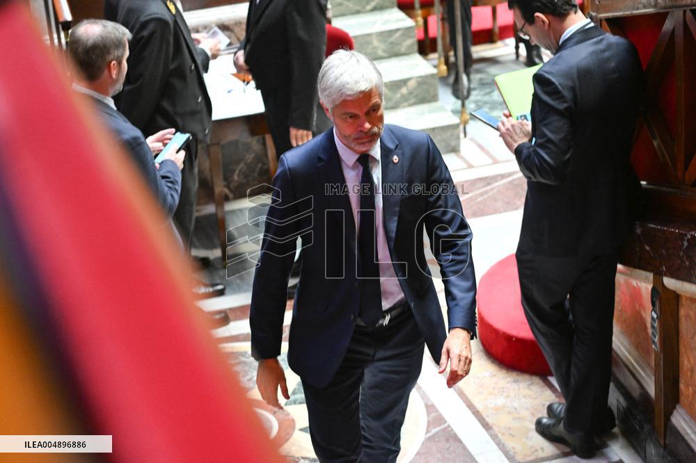 Questions to Government at The National Assembly - Paris