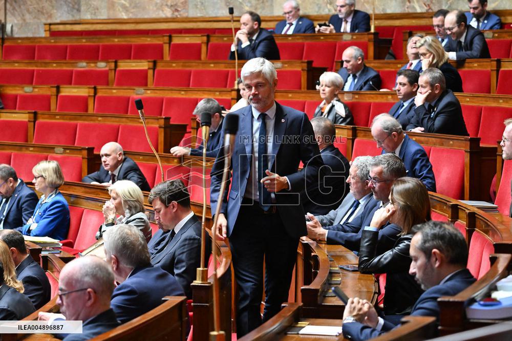 Questions to Government at The National Assembly - Paris