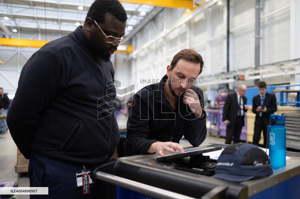 Aircraft Engines Maintenance at Air France Industries site - Orly