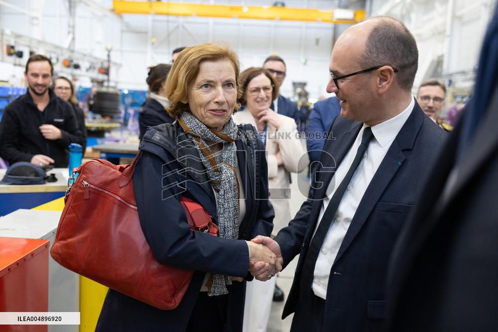 Sebastien Martin visits Air France Industries site - Orly