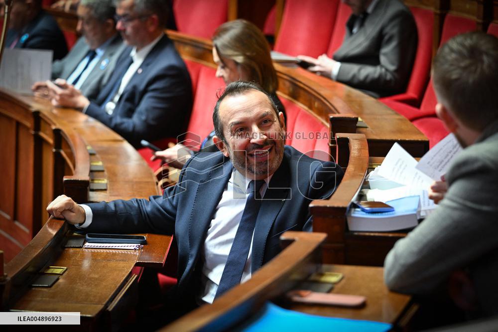 Questions to Government at The National Assembly - Paris