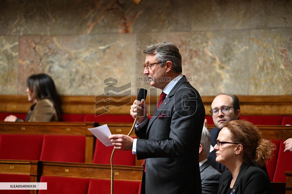 Questions to Government at The National Assembly - Paris