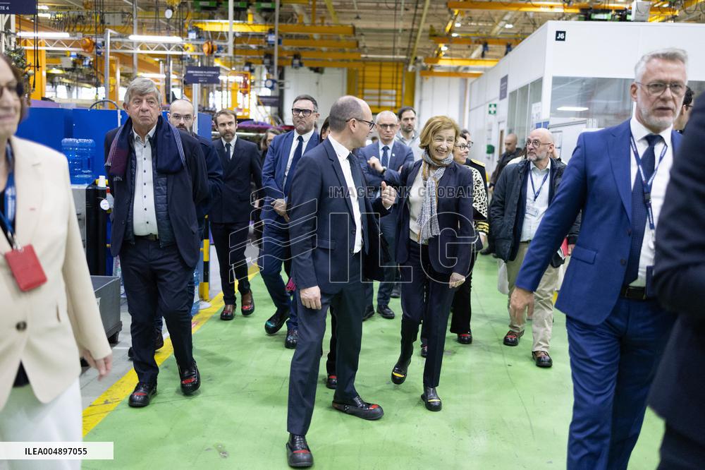 Sebastien Martin visits Air France Industries site - Orly